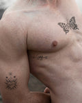 Dark Vibes Bundle Small (3 Tattoos) – 2-week tattoo