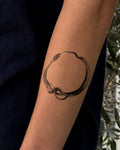 Snake Circle – 2-week tattoo