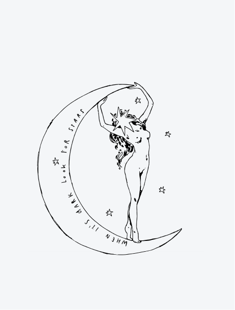 Look For Stars and Moon