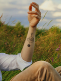 Ying Yang Snake – 2-week tattoo