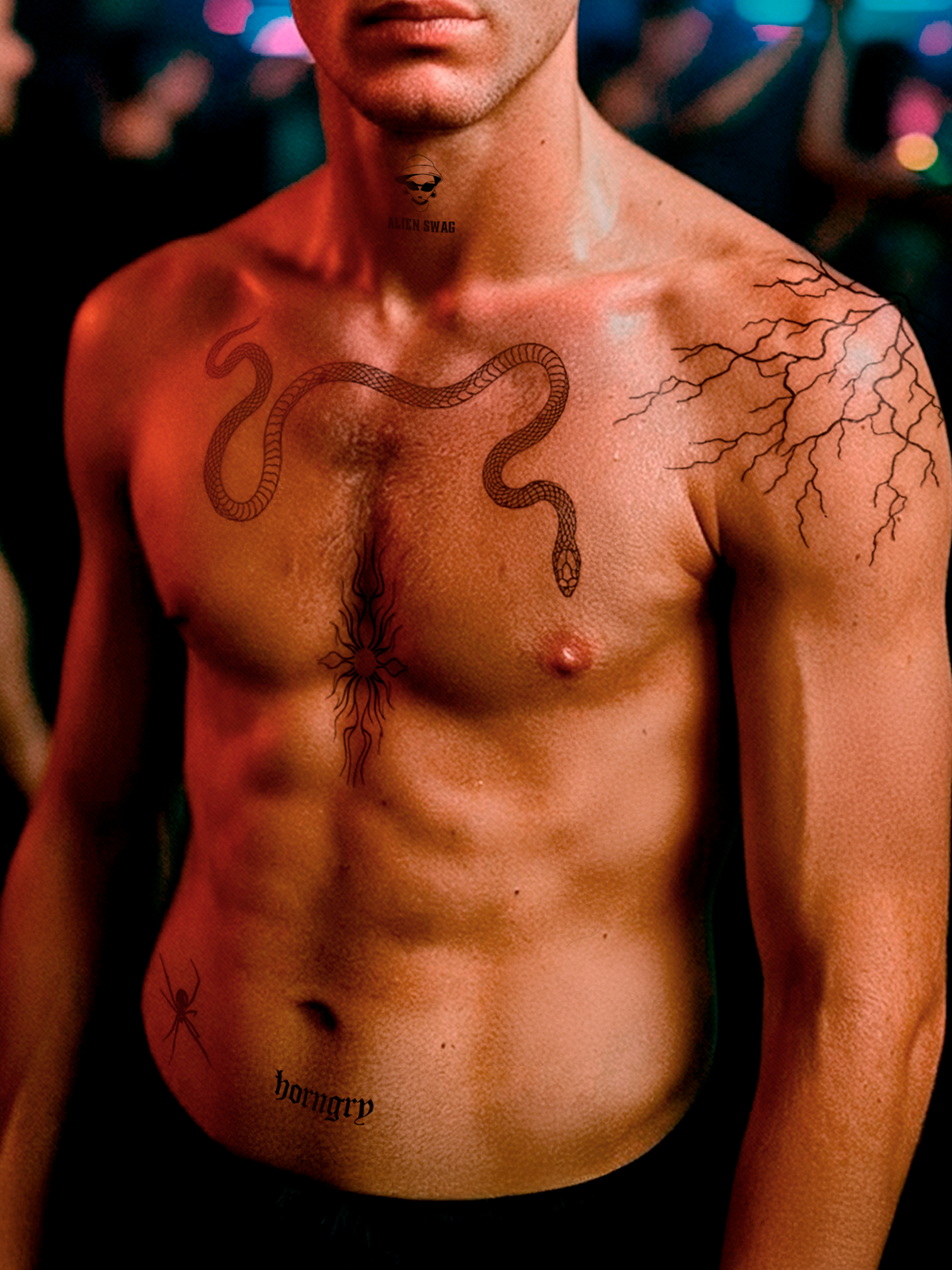 Electric Serpent Look