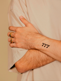 Angel Number Modern – 2-week tattoo